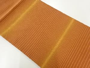 リサイクル　横段模様織出し名古屋帯